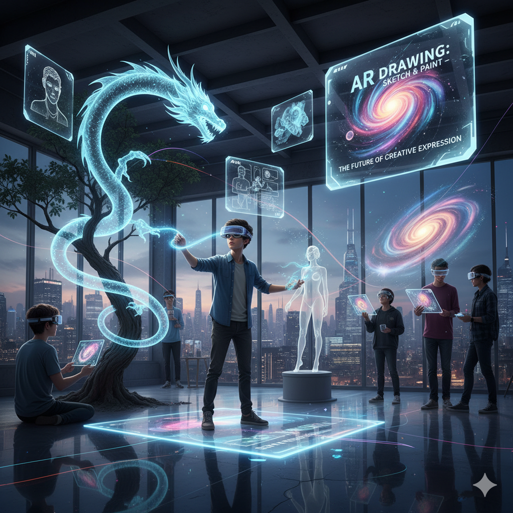 AR Drawing: Sketch & Paint – The Future of Creative Expression