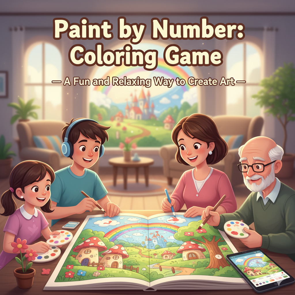 Paint by Number: Coloring Game – A Fun and Relaxing Way to Create Art