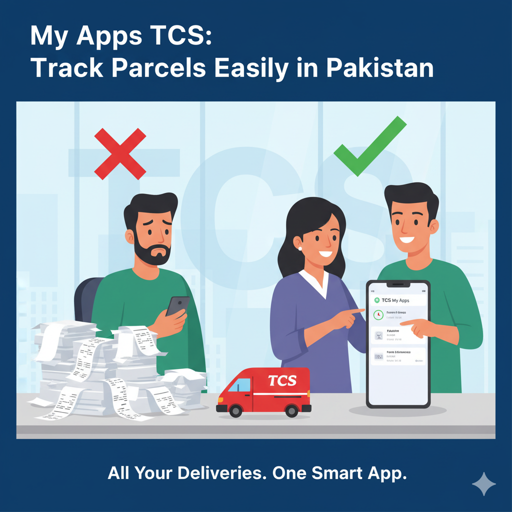 My Apps TCS: Track Parcels Easily in Pakistan
